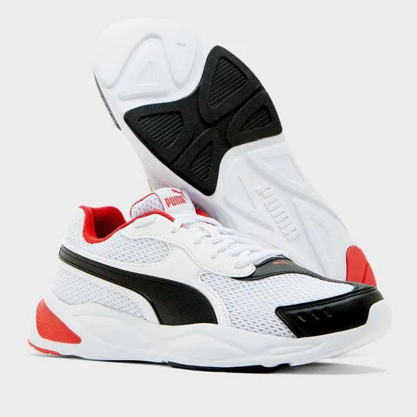 90s Runner Puma WHT-BlK