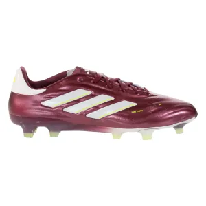 adidas Copa Pure 2 Elite FG Firm Ground Soccer Cleat - Shadow Red/White/Solar Yellow