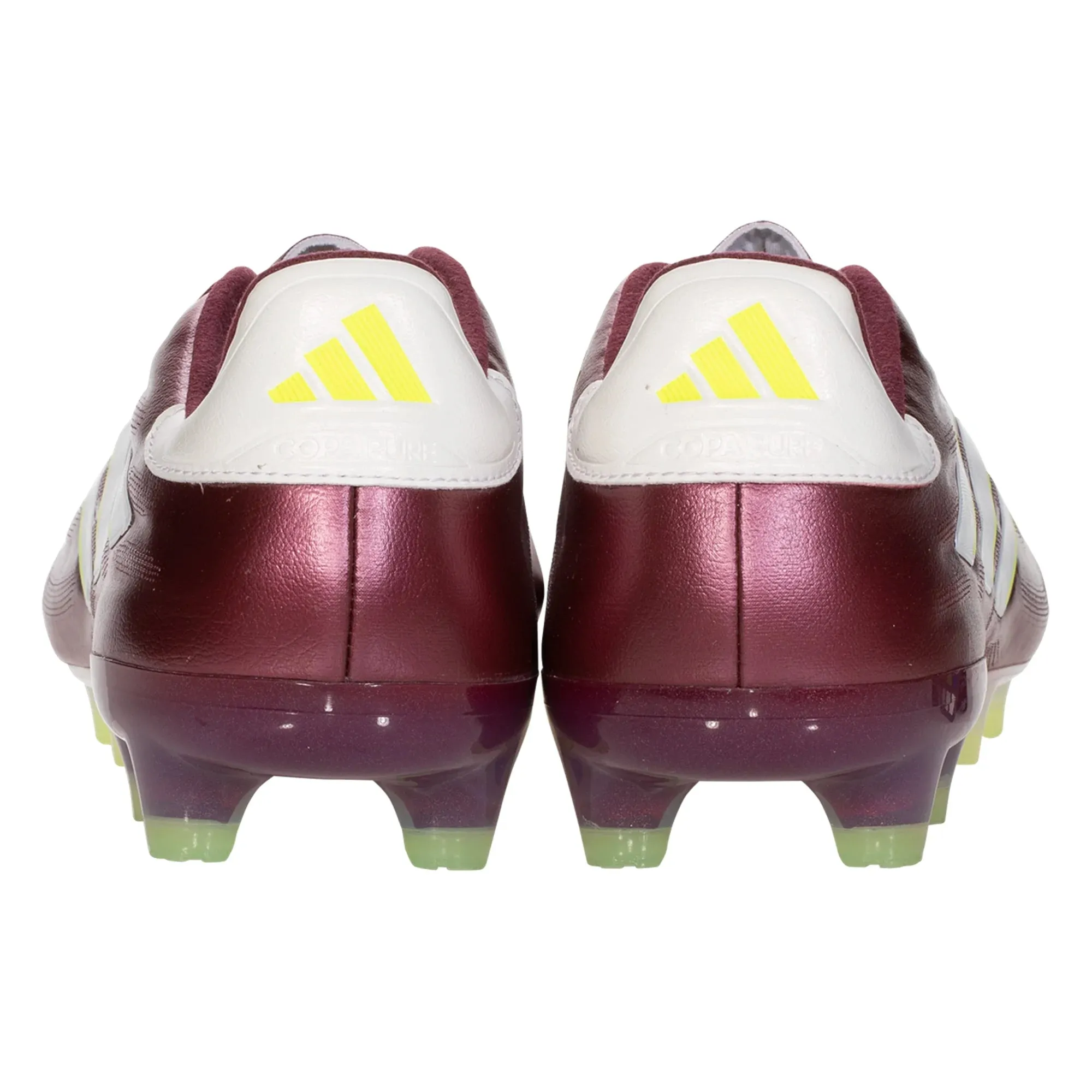 adidas Copa Pure 2 Elite FG Firm Ground Soccer Cleat - Shadow Red/White/Solar Yellow