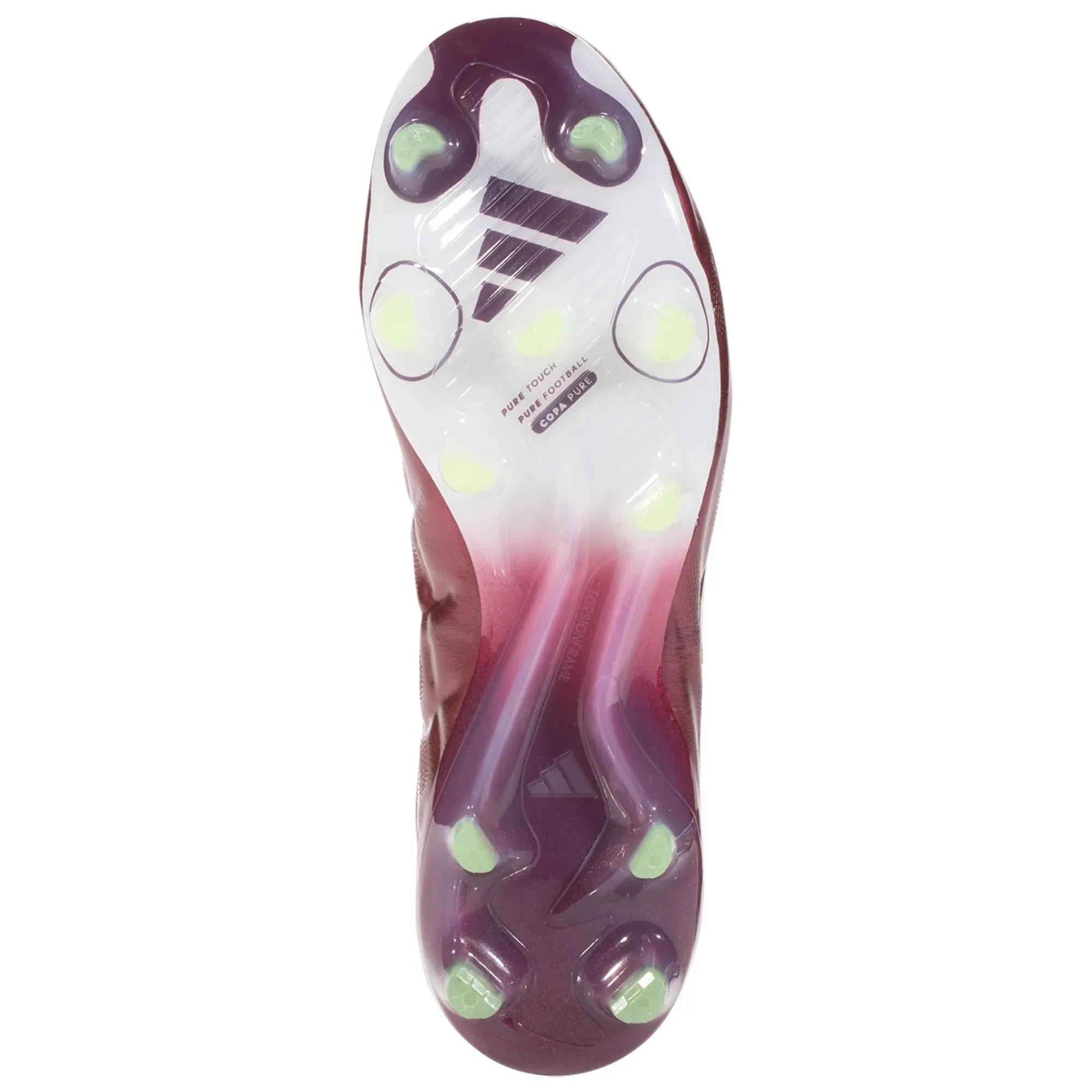 adidas Copa Pure 2 Elite FG Firm Ground Soccer Cleat - Shadow Red/White/Solar Yellow