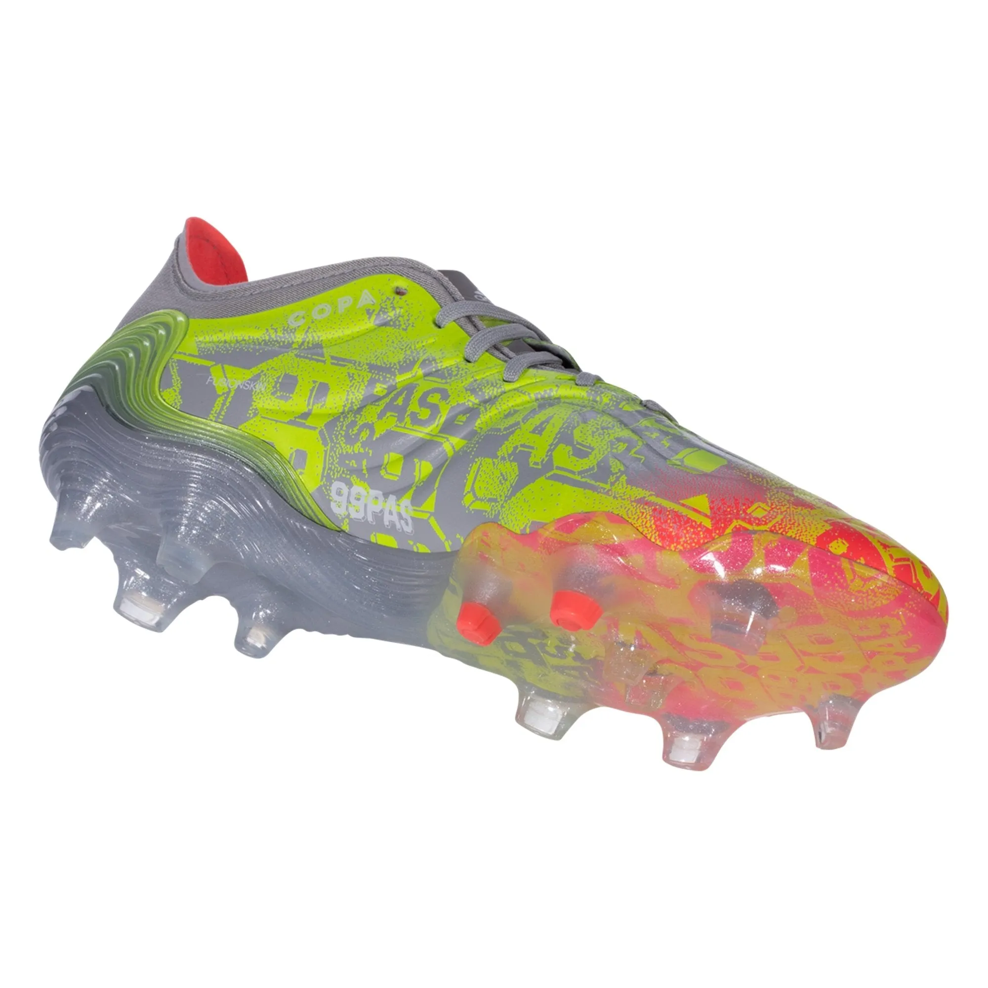 adidas Copa Sense.1 FG - Clear Onix/White/Solar Yellow