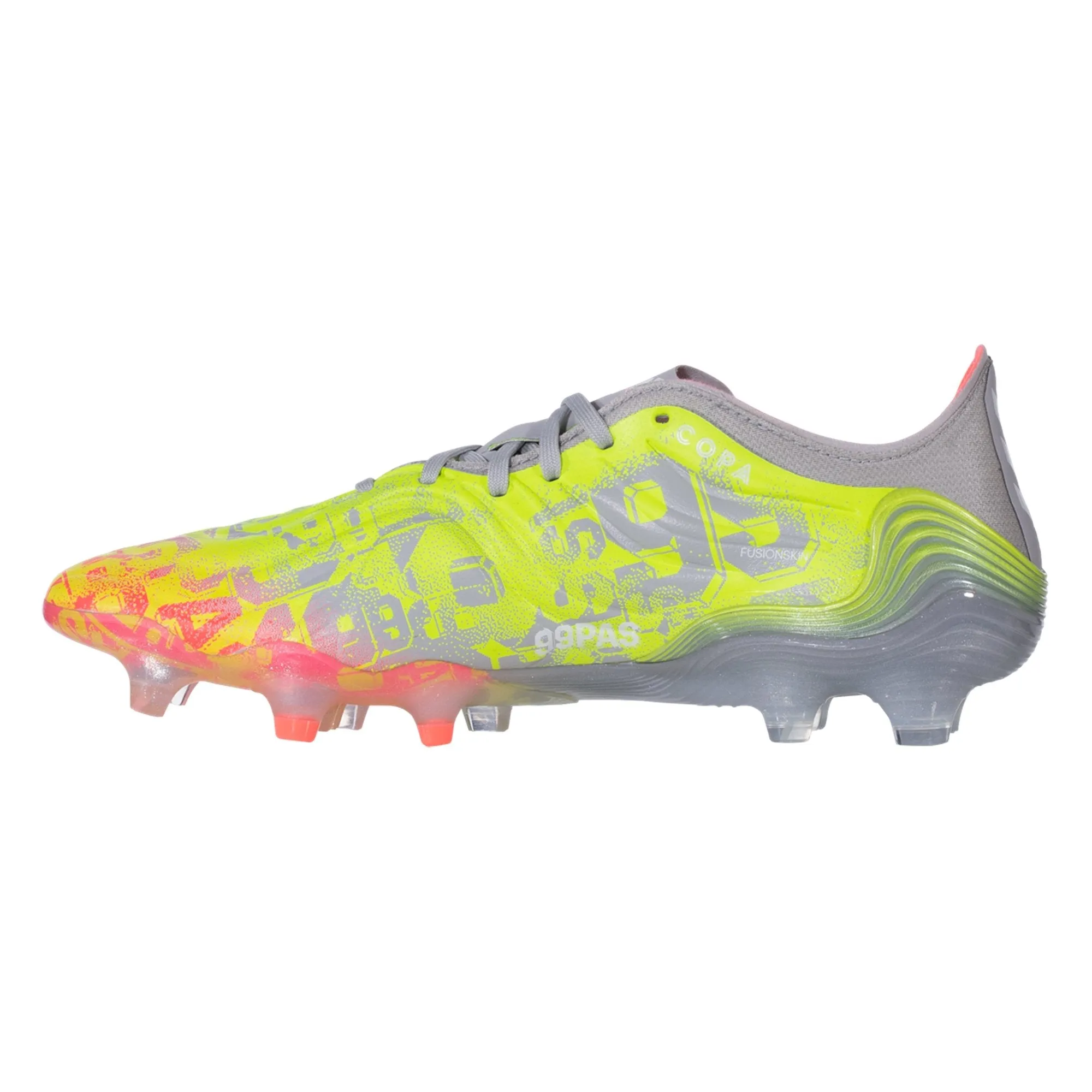 adidas Copa Sense.1 FG - Clear Onix/White/Solar Yellow