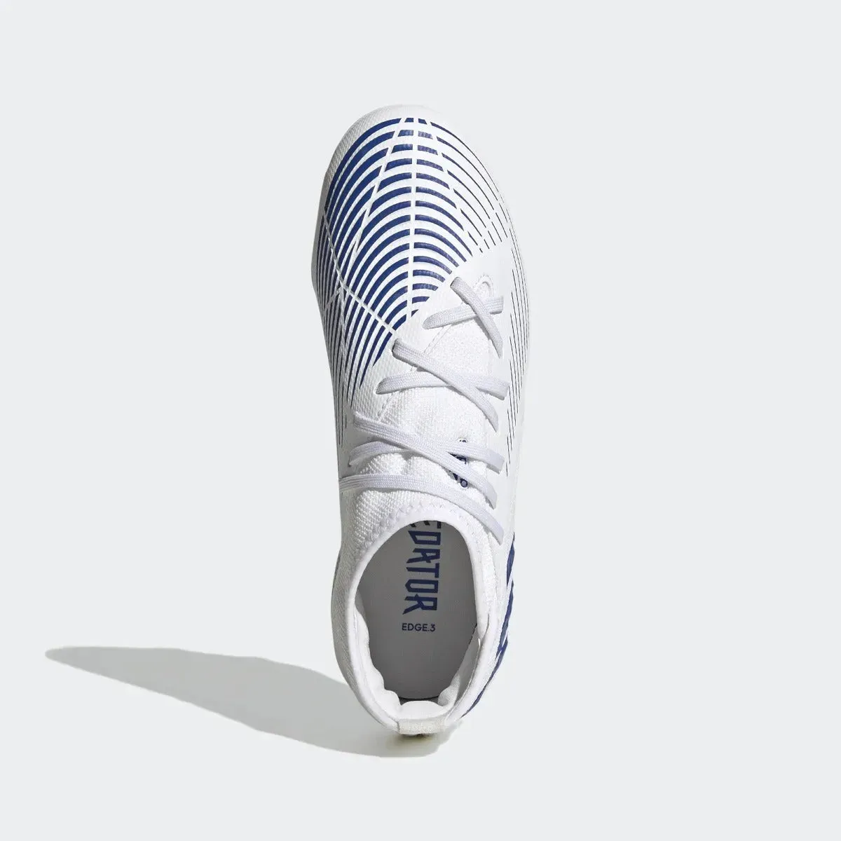 adidas JR Predator Edge .3 FG - White-Hi Res Blue