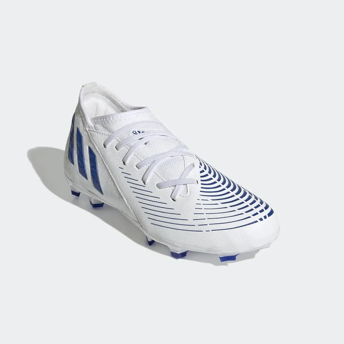 adidas JR Predator Edge .3 FG - White-Hi Res Blue