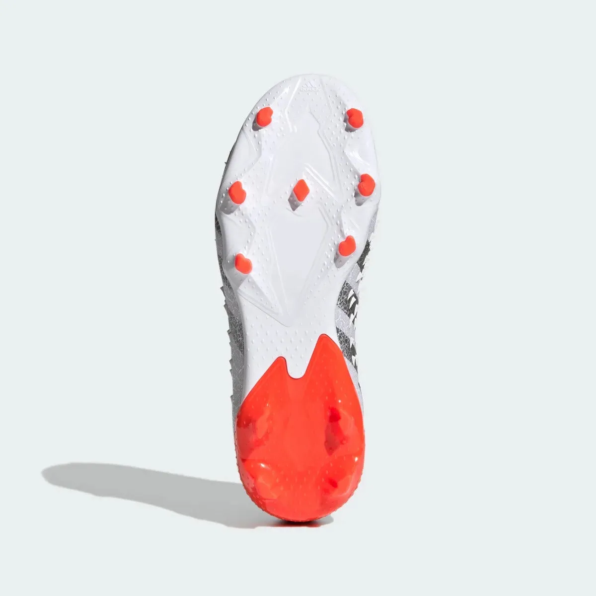 Adidas JR Predator Freak   FG - White-Iron Metallic