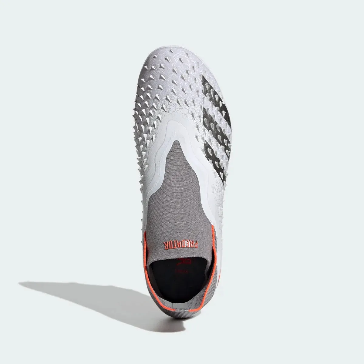 Adidas JR Predator Freak   FG - White-Iron Metallic