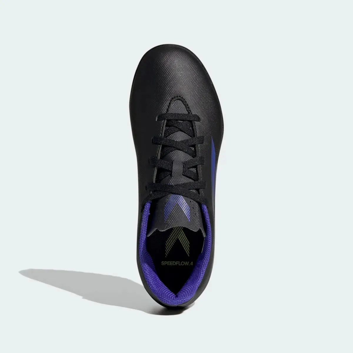 Adidas JR X Speedflow .4 TF - Black-Sonic Ink
