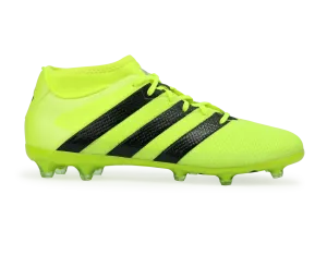 adidas Men's ACE 16.2 Primemesh FG/AG Solar Yellow/Core Black/Silver Metallic