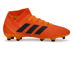 adidas Men's Nemeziz 18.3 FG Zest/Core Black/Solar Red