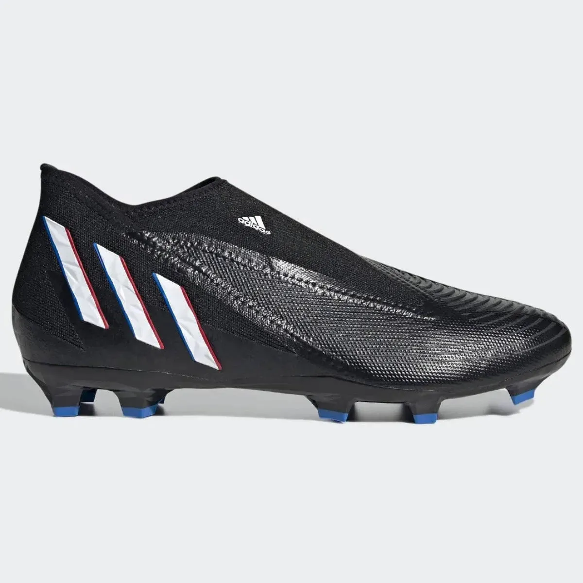 adidas Predator Edge .3 Laceless FG - Black-White