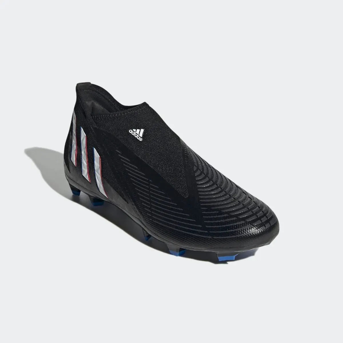 adidas Predator Edge .3 Laceless FG - Black-White