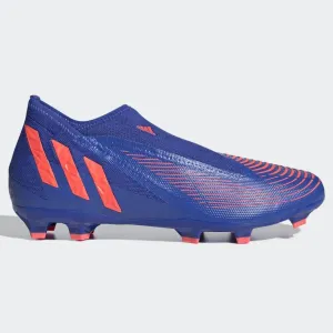 adidas Predator Edge .3 Laceless FG - Hi Res Blue-Turbo