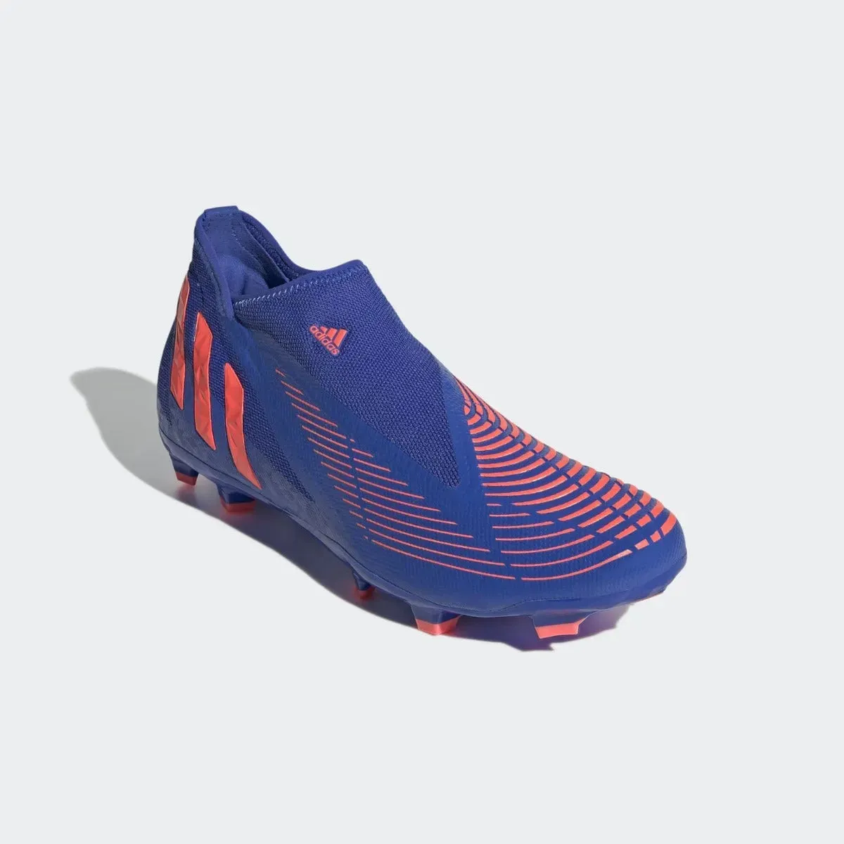 adidas Predator Edge .3 Laceless FG - Hi Res Blue-Turbo