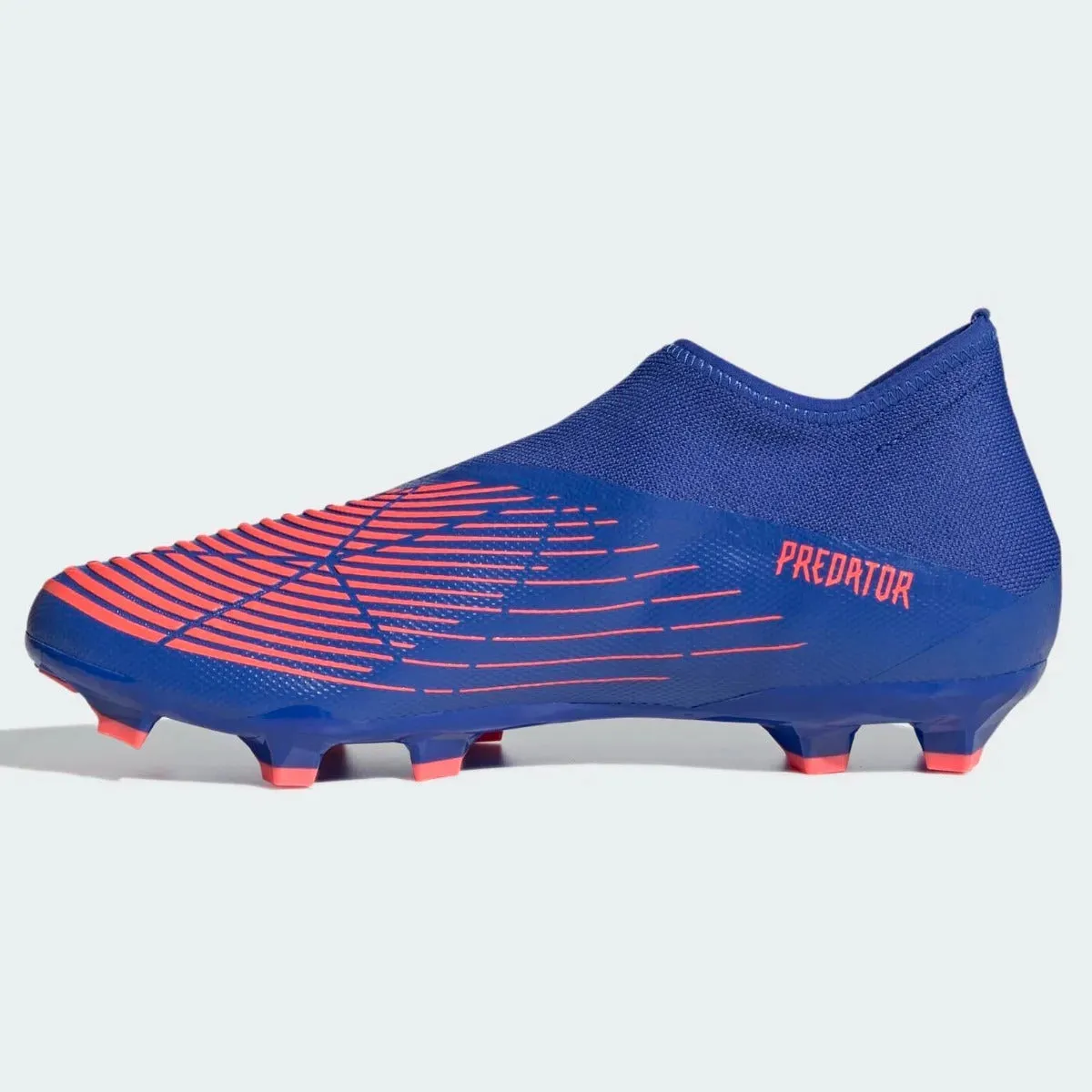 adidas Predator Edge .3 Laceless FG - Hi Res Blue-Turbo