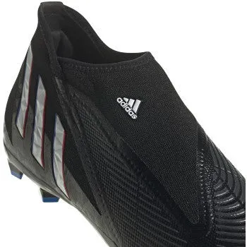 adidas Predator Edge.3 Laceless FG - Black/White/Vivid Red