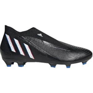 adidas Predator Edge.3 Laceless FG - Black/White/Vivid Red