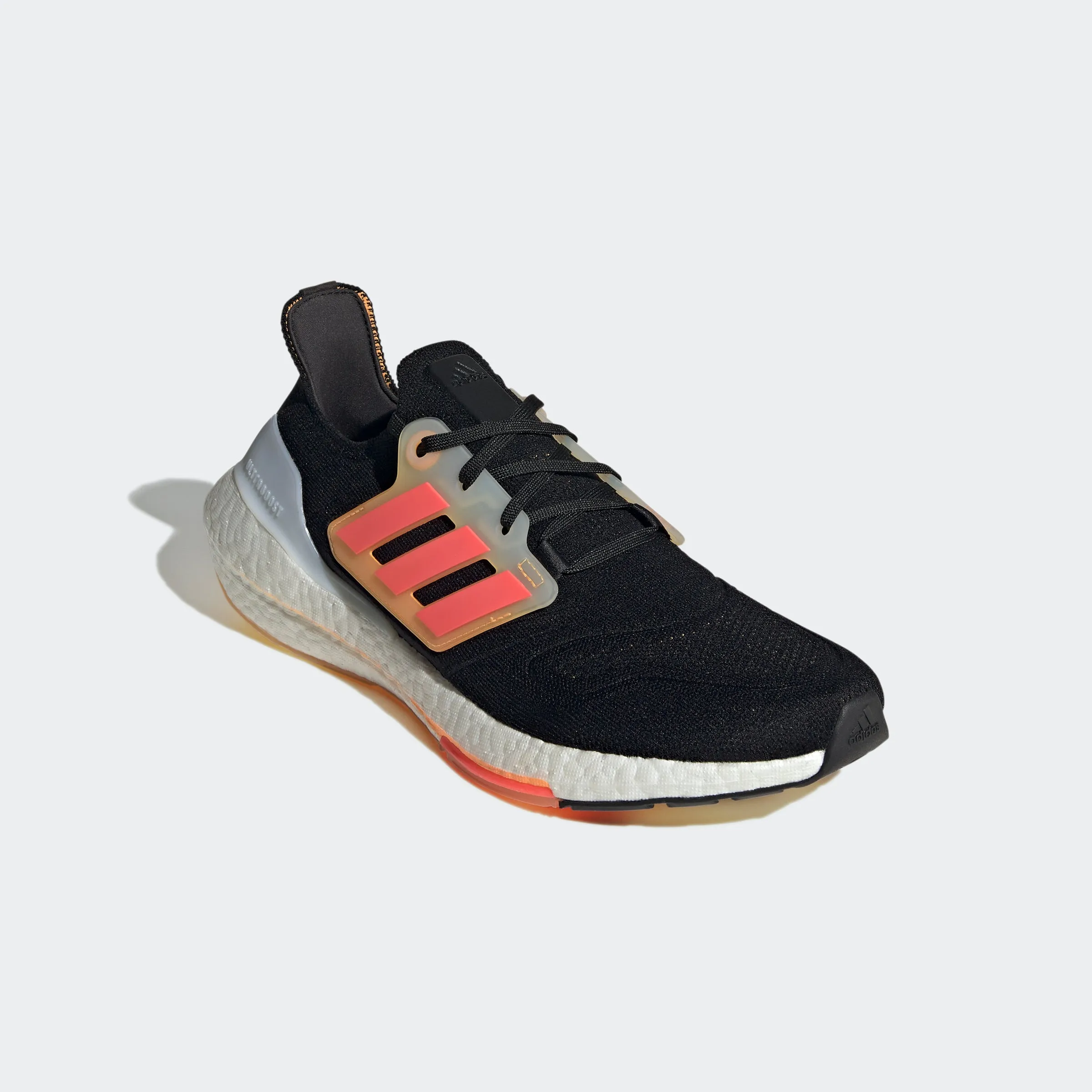 adidas Ultraboost 22 Shoes | Core Black/Turbo/Flash Orange | Men's