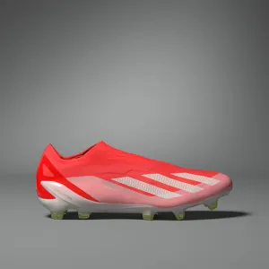 adidas X CrazyFast Elite Laceless FG Firm Ground Soccer Cleat Solar Red/White/Solar Yellow