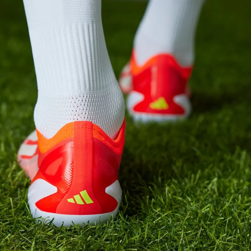 adidas X CrazyFast Elite Laceless FG Firm Ground Soccer Cleat Solar Red/White/Solar Yellow