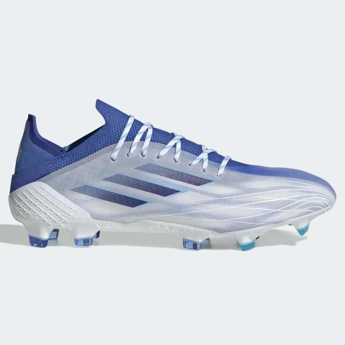 adidas X Speedflow .1 FG - White-Indigo-Sky Rush