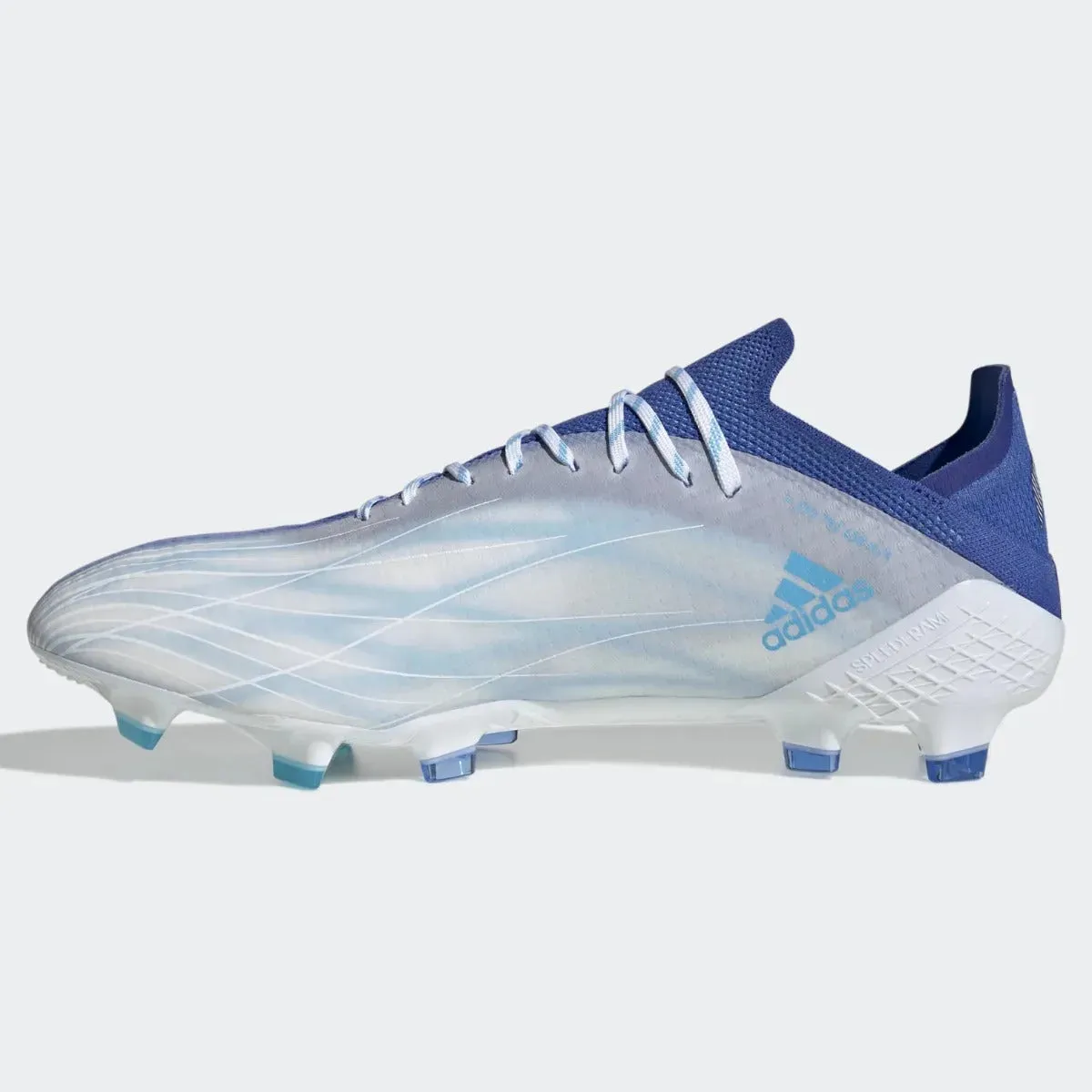 adidas X Speedflow .1 FG - White-Indigo-Sky Rush