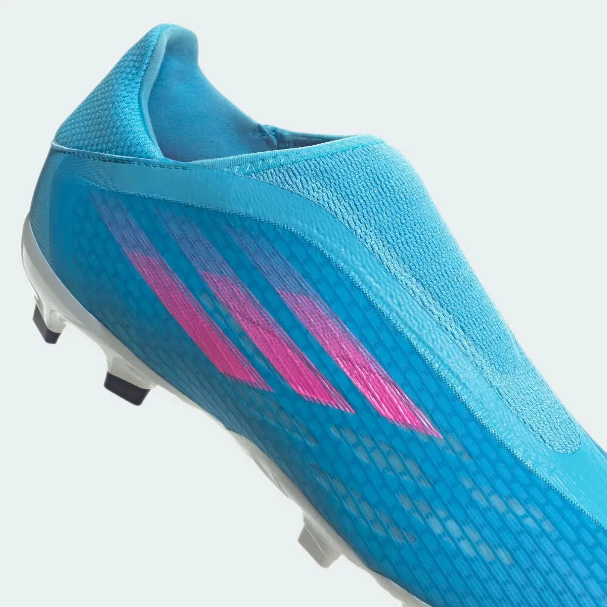 adidas X Speedflow .3 Laceless FG - Sky Rush-Shock Pink