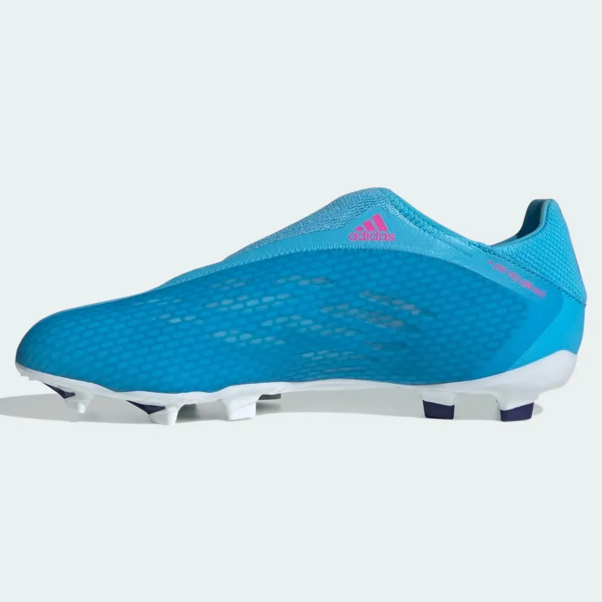adidas X Speedflow .3 Laceless FG - Sky Rush-Shock Pink