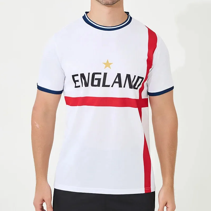 Adult Soccer Jersey 2024 Euro Cup Futbol Fans Jerseys France Germany England Romania Team Shirt