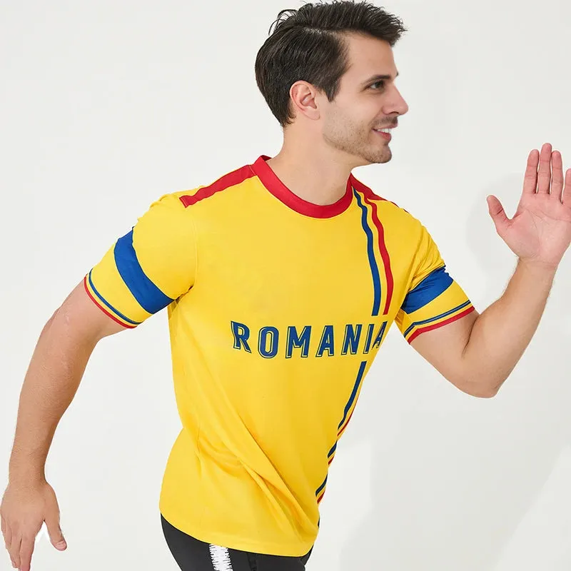 Adult Soccer Jersey 2024 Euro Cup Futbol Fans Jerseys France Germany England Romania Team Shirt