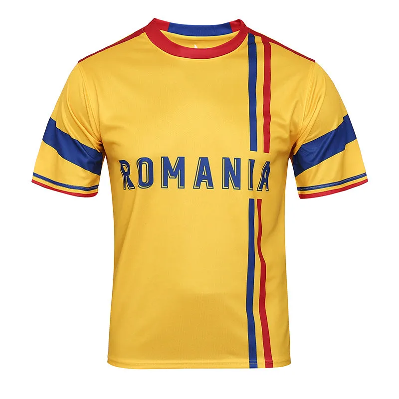 Adult Soccer Jersey 2024 Euro Cup Futbol Fans Jerseys France Germany England Romania Team Shirt