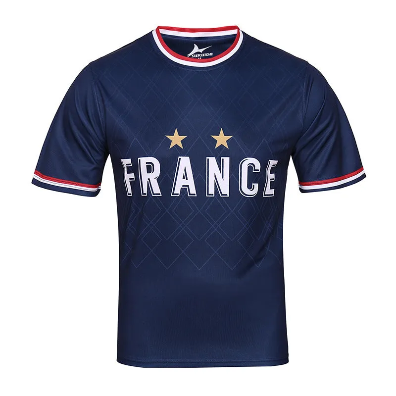 Adult Soccer Jersey 2024 Euro Cup Futbol Fans Jerseys France Germany England Romania Team Shirt