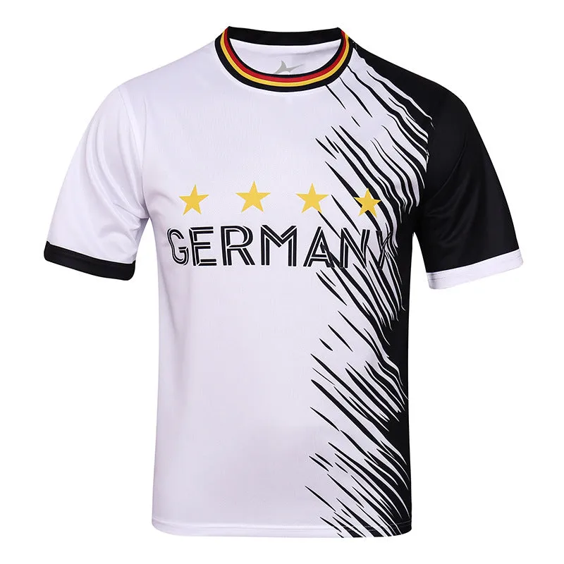 Adult Soccer Jersey 2024 Euro Cup Futbol Fans Jerseys France Germany England Romania Team Shirt