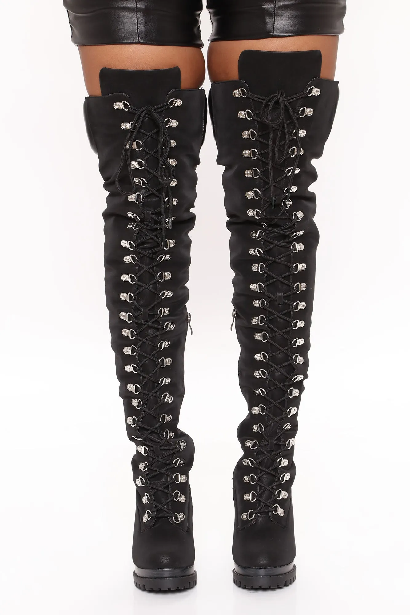 All I Want Heeled Boots - Black