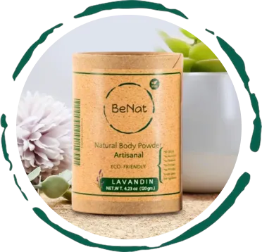 All-Natural Body Powder. Eco-Friendly. by BeNat