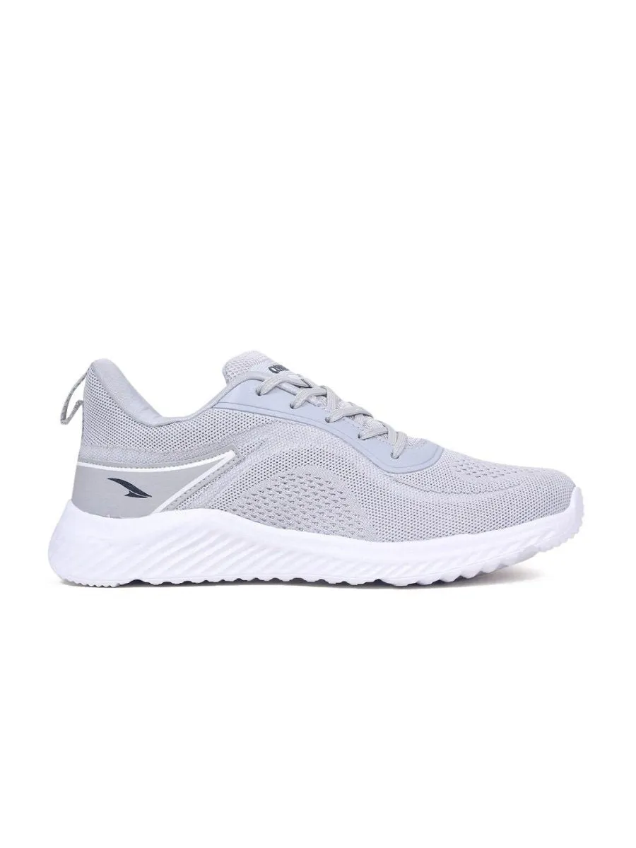 ASIAN Men Grey Mesh Flyknit Delta-20 Running Shoes