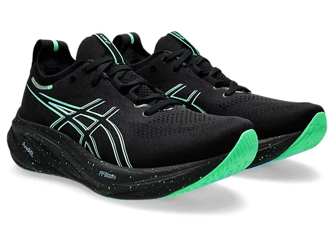Asics Gel Nimbus 26 Men's Running Shoes | Black/Soothing Sea