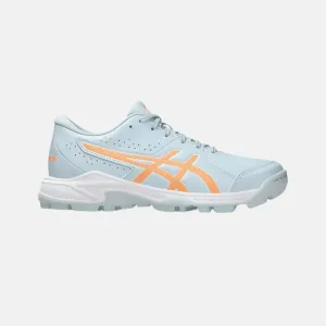 Asics GEL-PEAKE 2 GS Kids Cricket Shoes -Cool Grey/Bright Sunstone