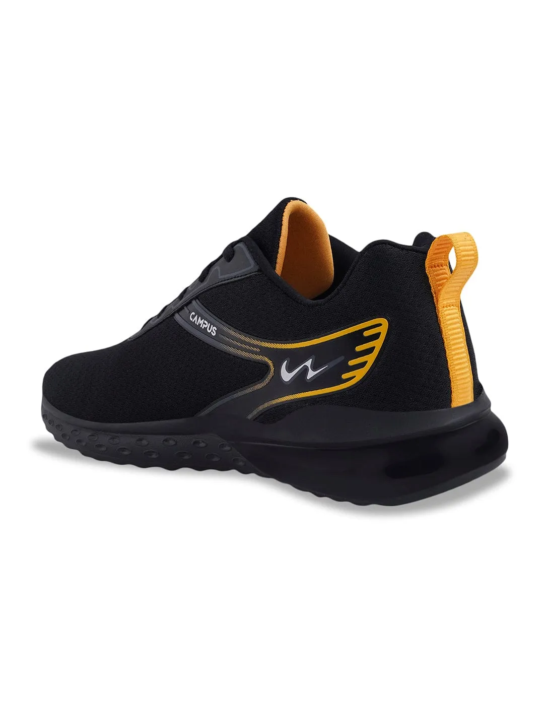ATLANTIS Black Men's Running Shoes