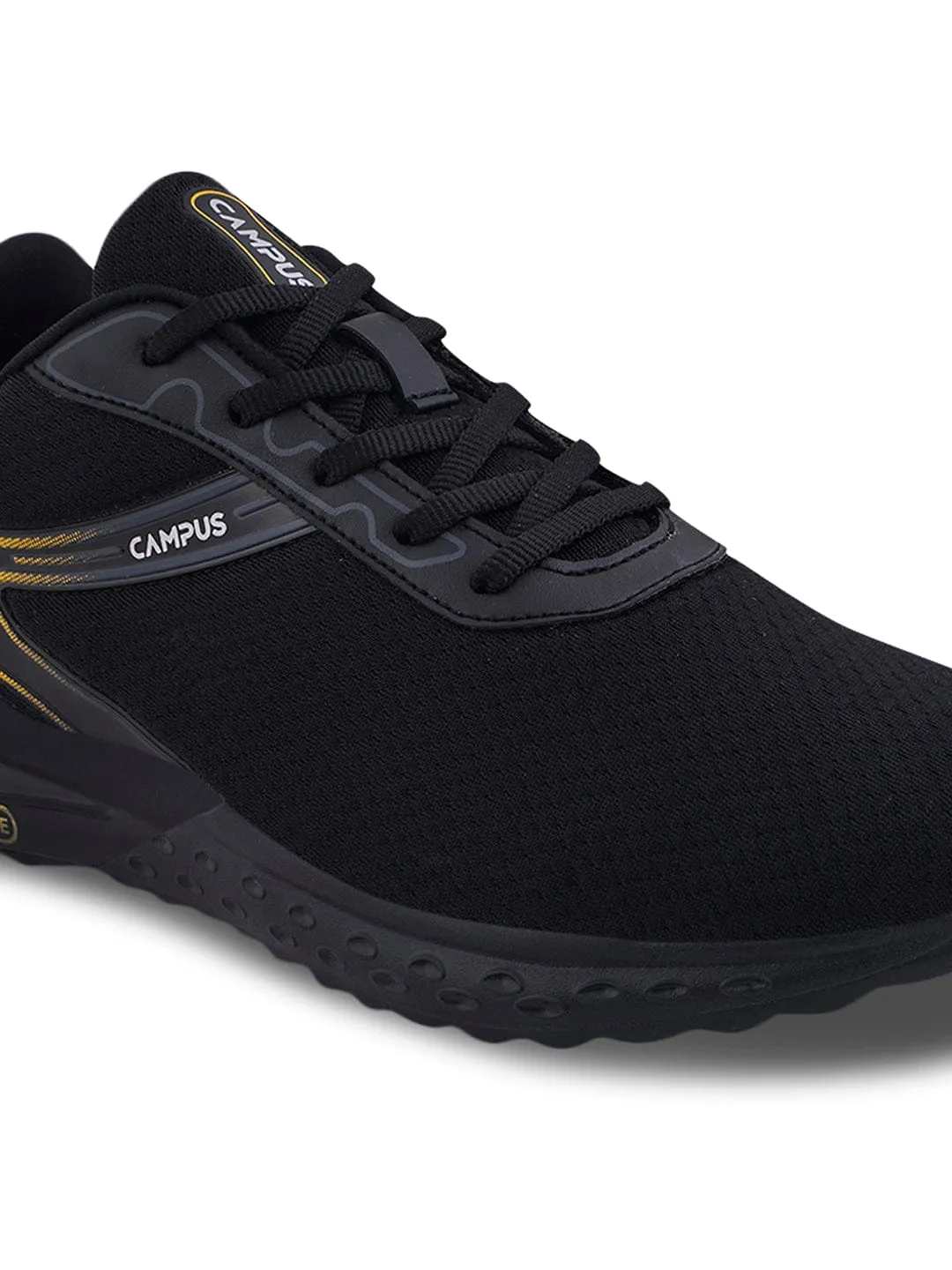 ATLANTIS Black Men's Running Shoes