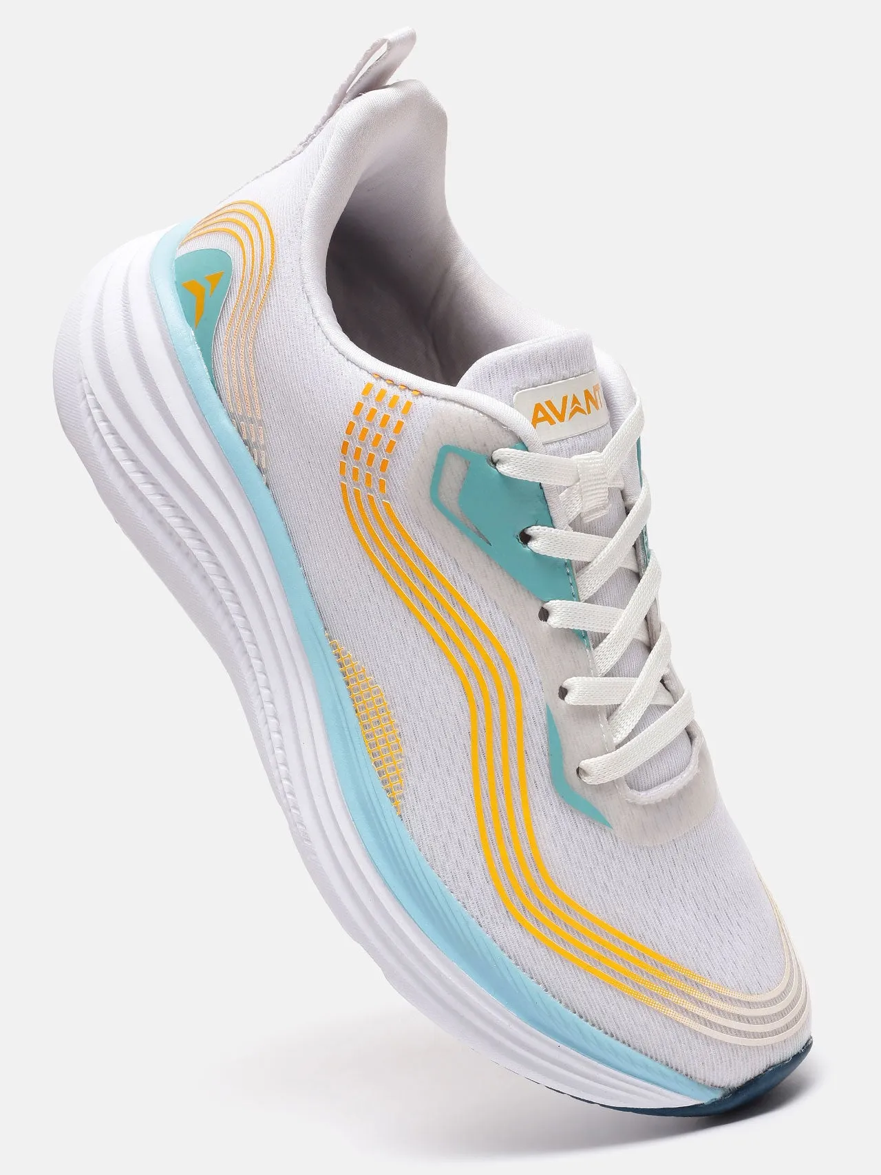 Avant Men's VaporWeave Running Shoes - Orange/L.Blue