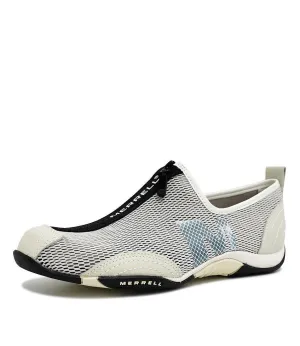 Barrado - White/ Beige Fabric Sneakers