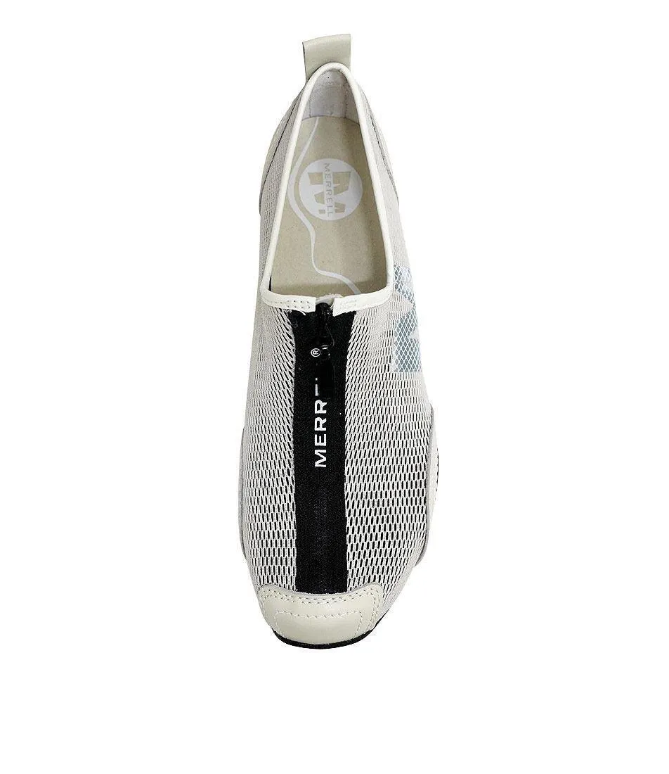 Barrado - White/ Beige Fabric Sneakers
