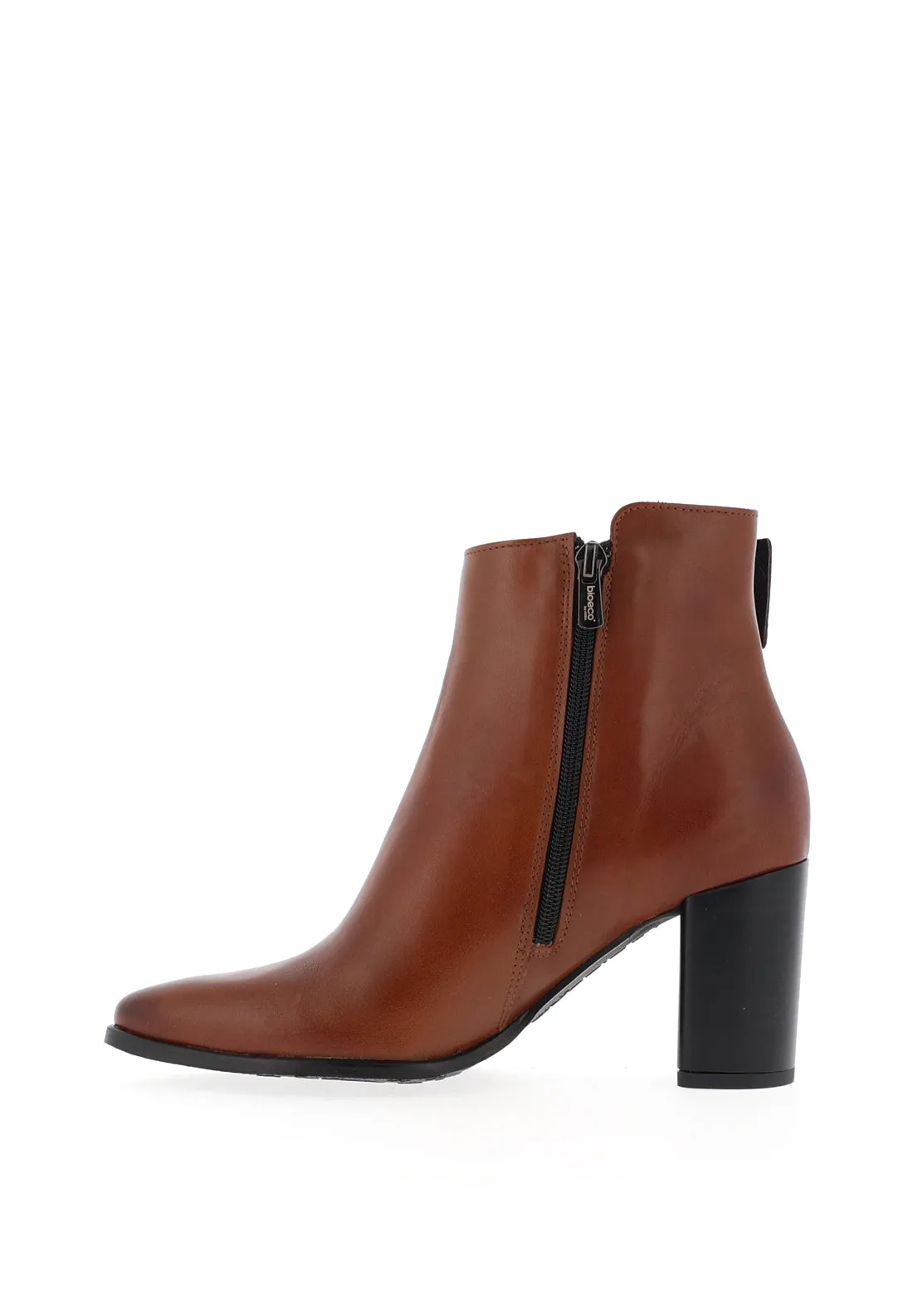 Bioeco by Arka Block Heeled Boots, Tan