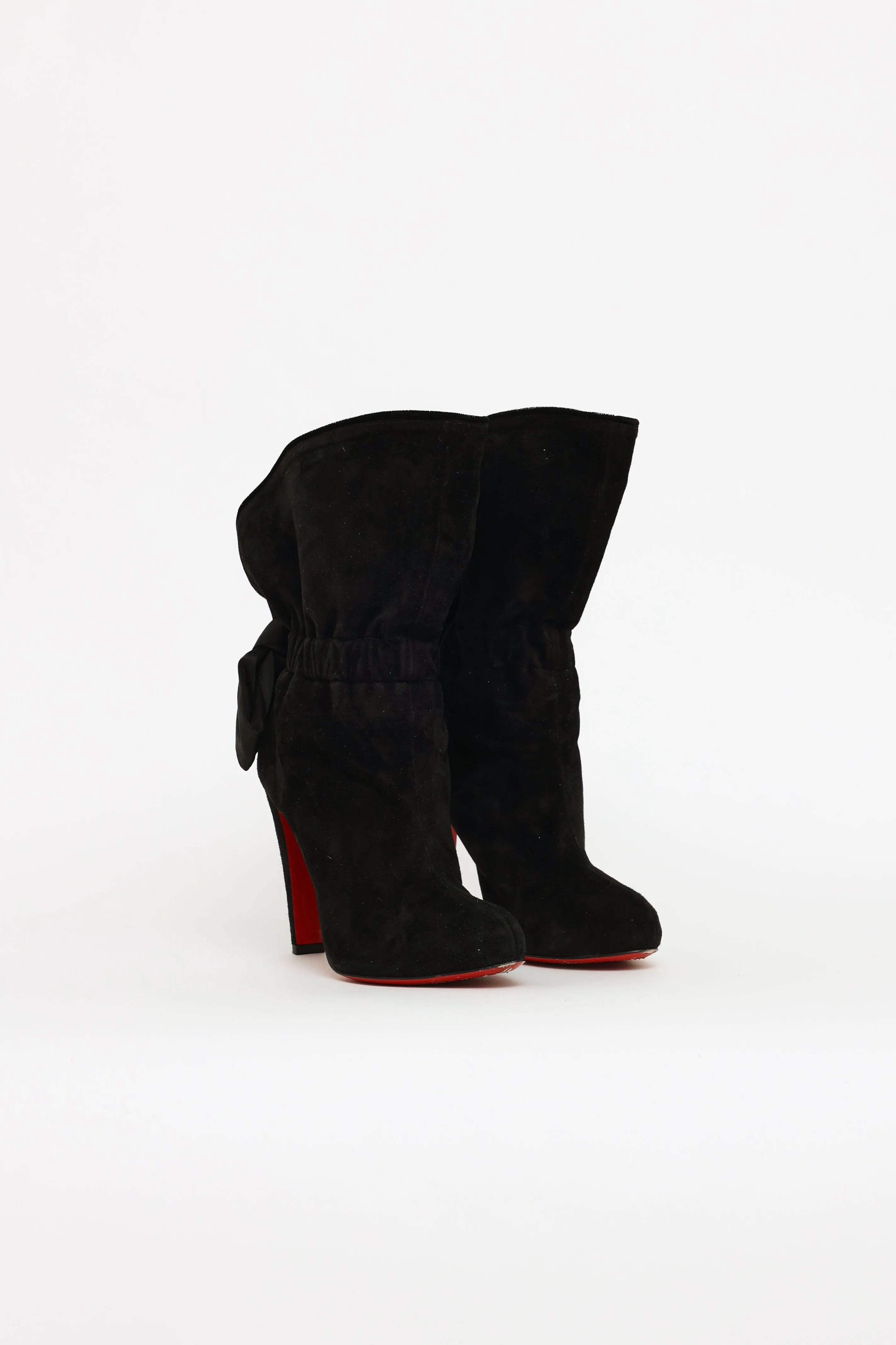 Black Suede Kristofa 100 Boot