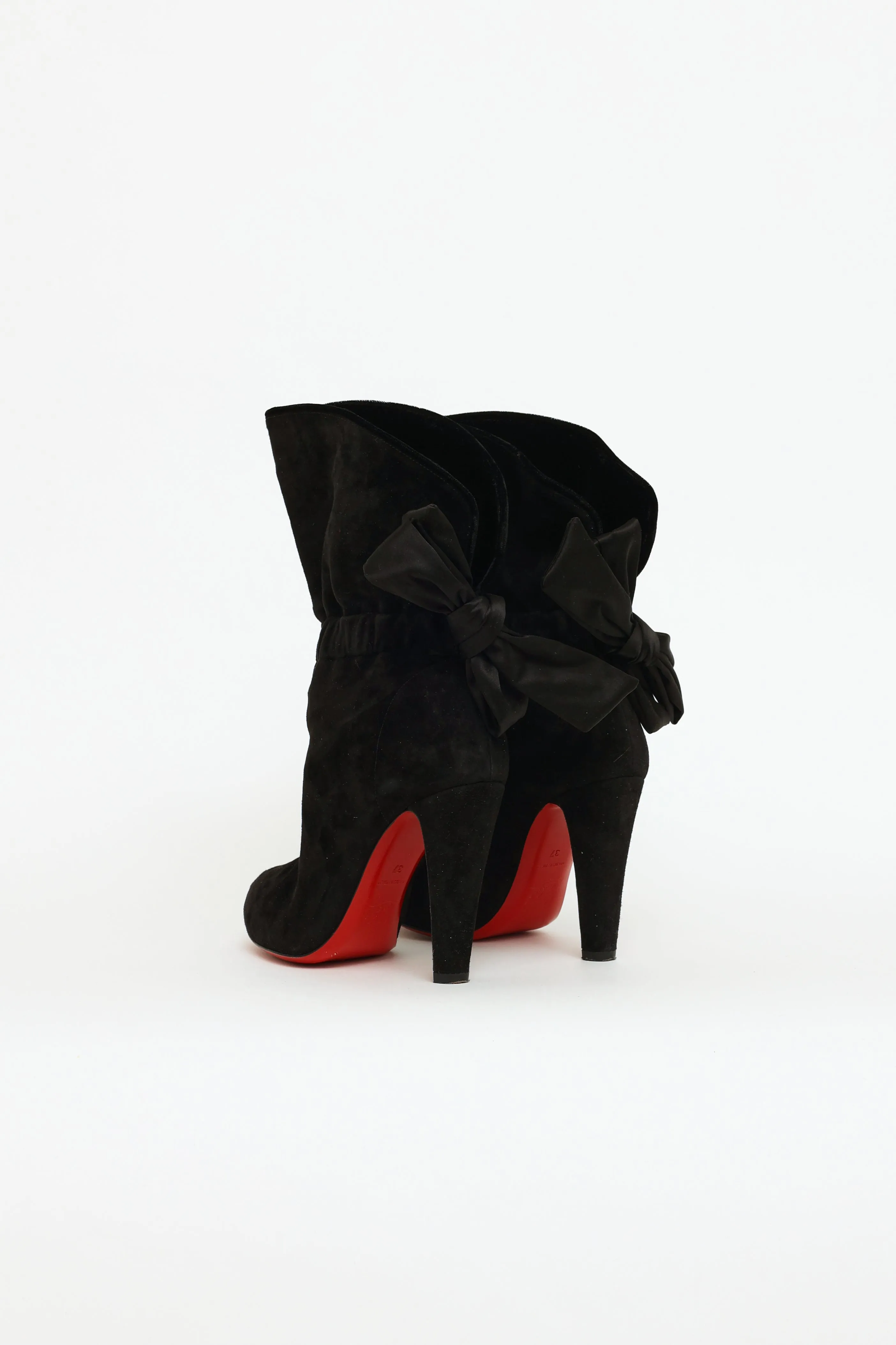 Black Suede Kristofa 100 Boot