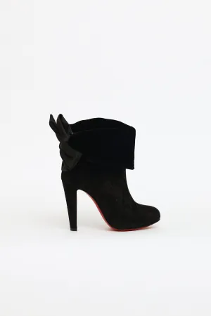Black Suede Kristofa 100 Boot