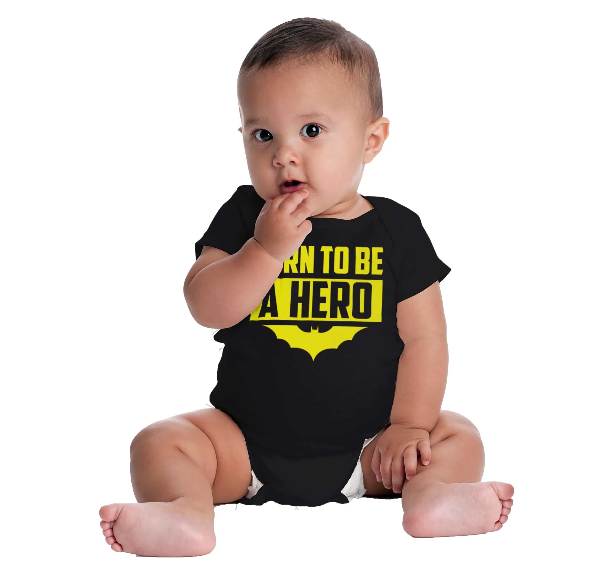 Born Batman Romper Bodysuit