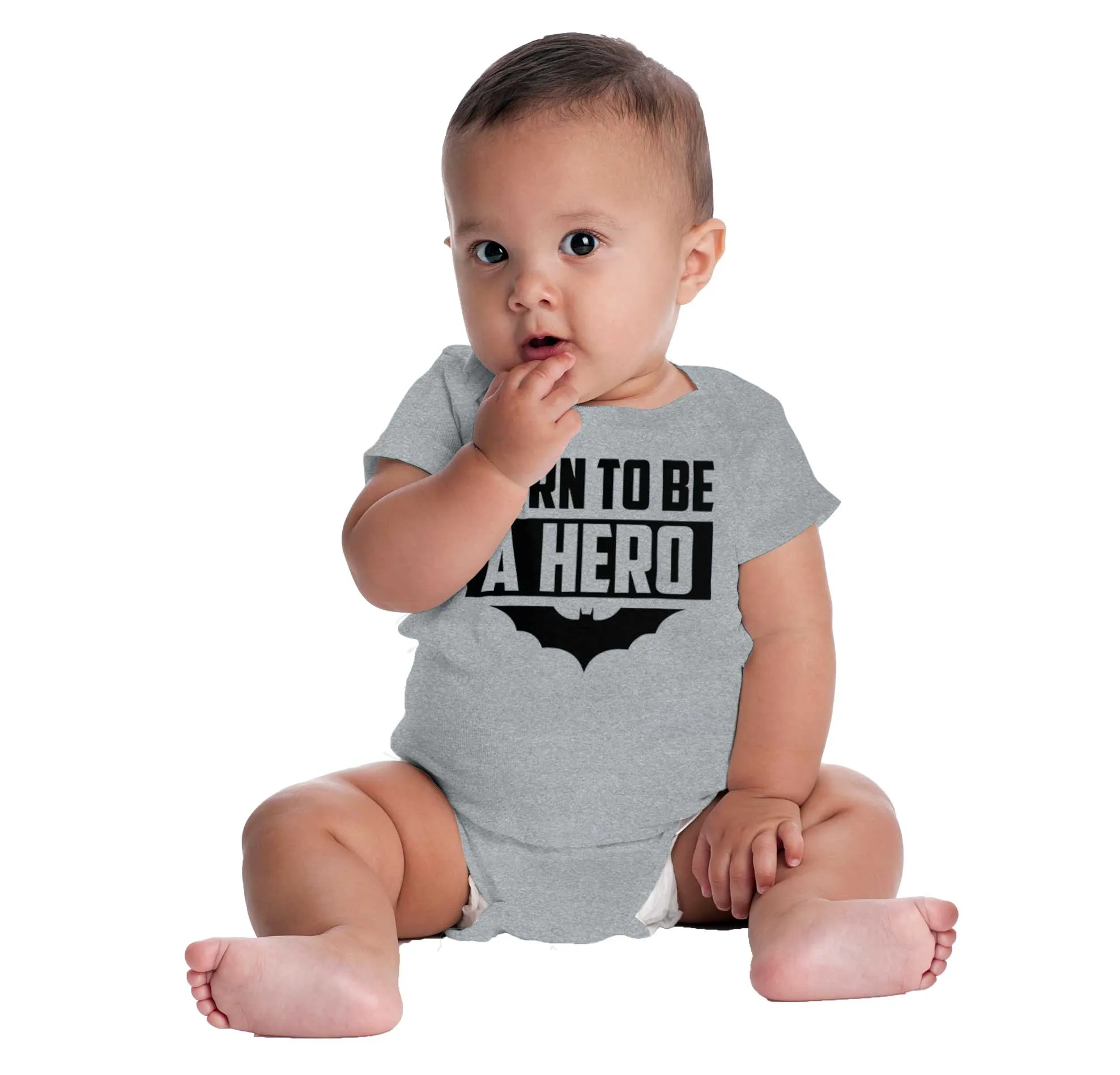 Born Batman Romper Bodysuit