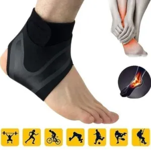 Breathable Neoprene Ankle Support Brace for Pain Relief  - H00785