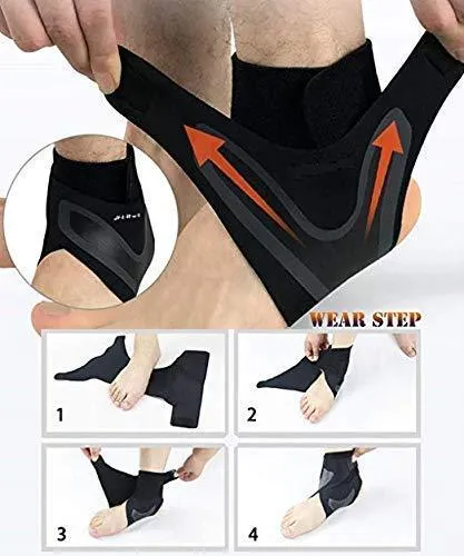 Breathable Neoprene Ankle Support Brace for Pain Relief  - H00785